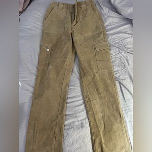 Cargo corduroy jeans from forever 21